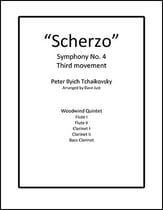Scherzo for Woodwind Quintet P.O.D. cover